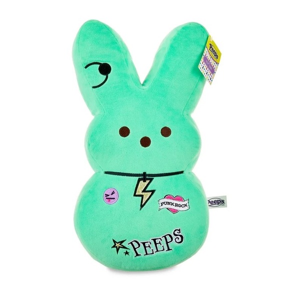 Peeps Other - Peeps LAST ONE ☝️ 16” Emo Mint Green Punk Rock Bunny Plush With Free Gift!